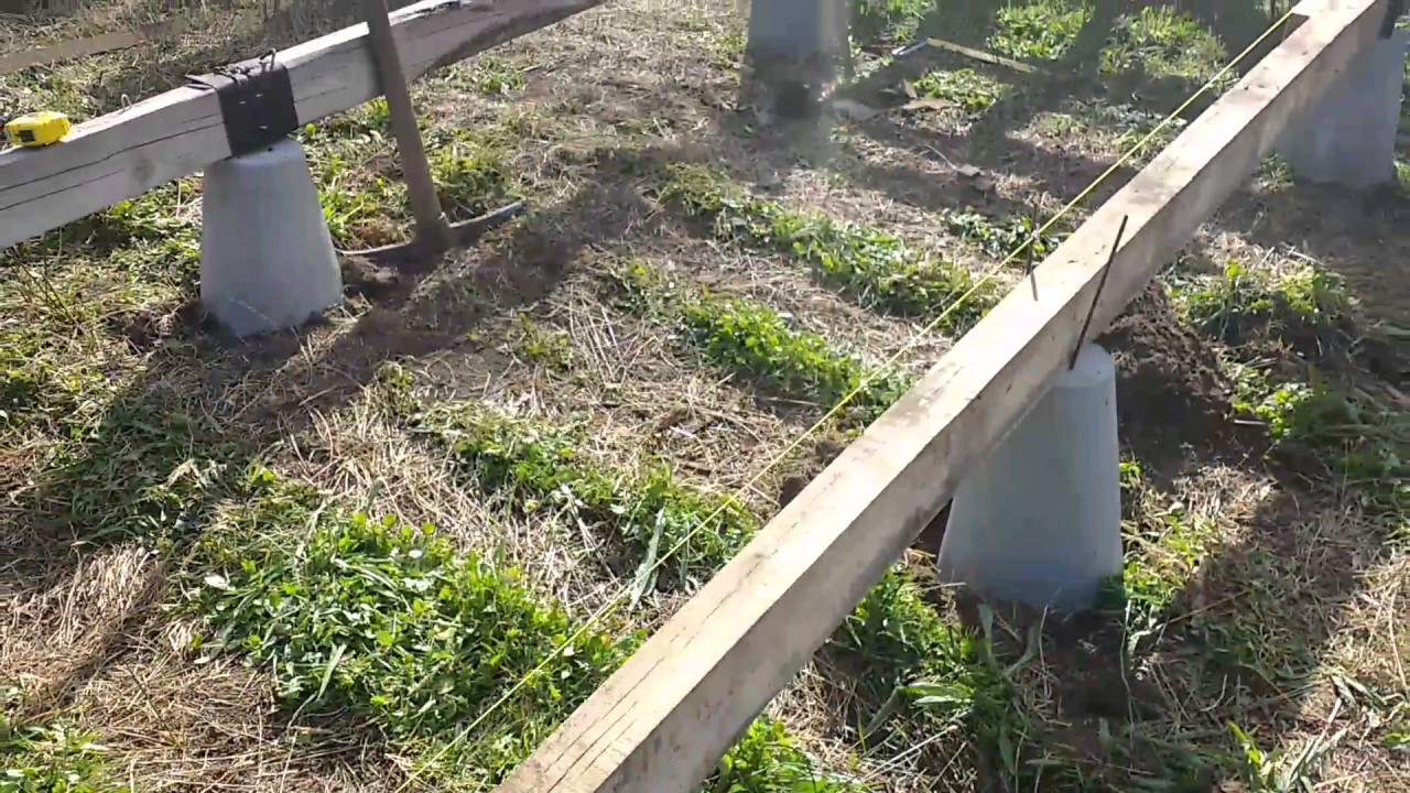 5ta parte Construcci&oacute;n Casa Sobre Pilotes en el Sur de Chile
