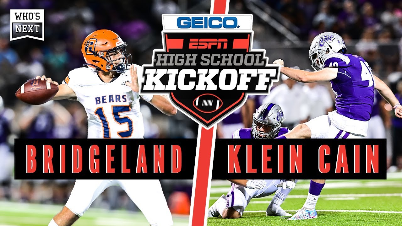 Bridgeland (TX) vs. Klein Cain (TX) Football - ESPN Broadcast Highlights