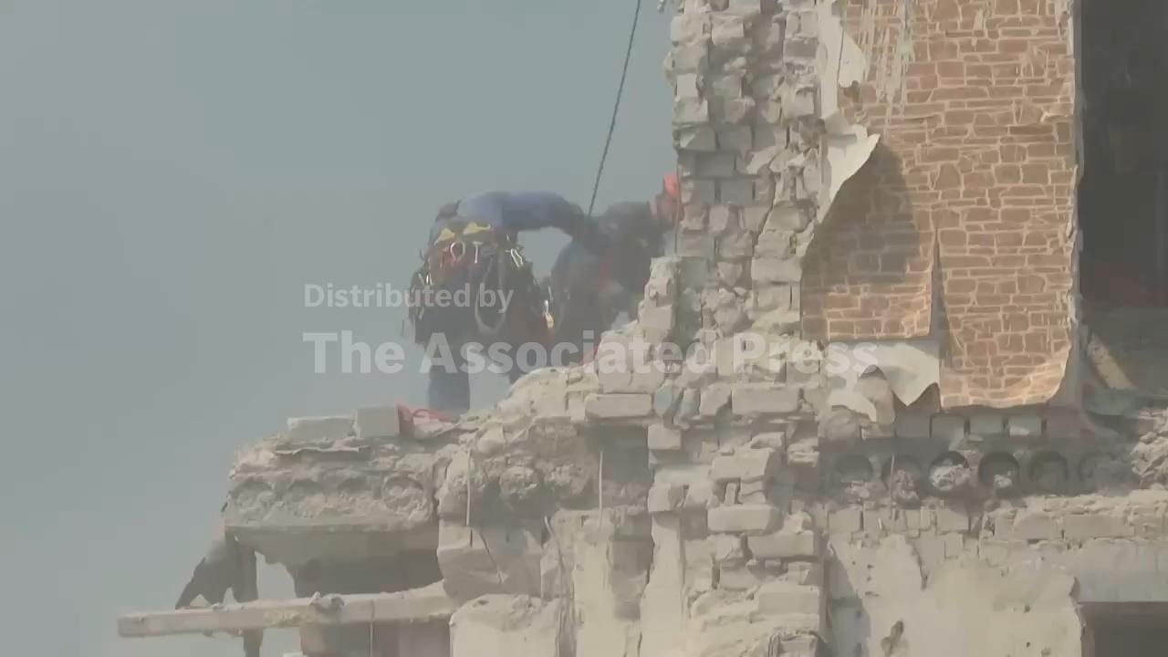 Kyiv rescuers searching for missing after deadly Russian strike
