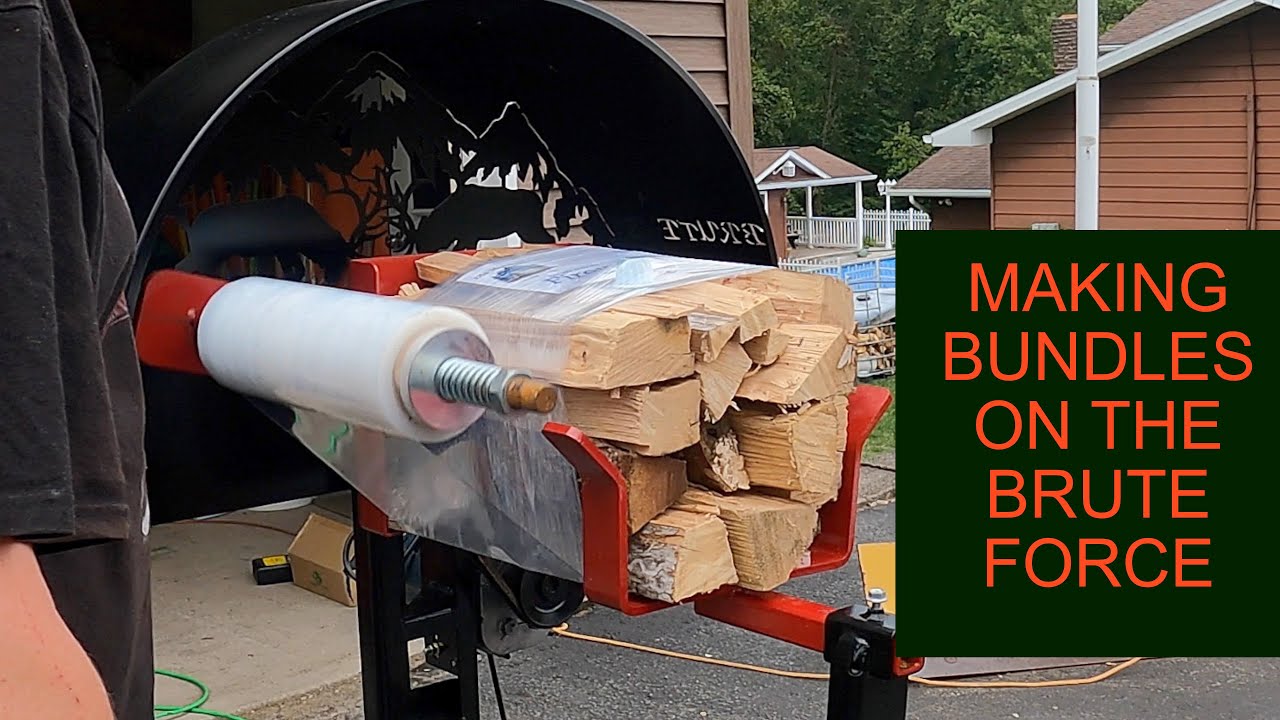 #99 Bundling with the Brute Force. #bruteforce #bundles #firewood