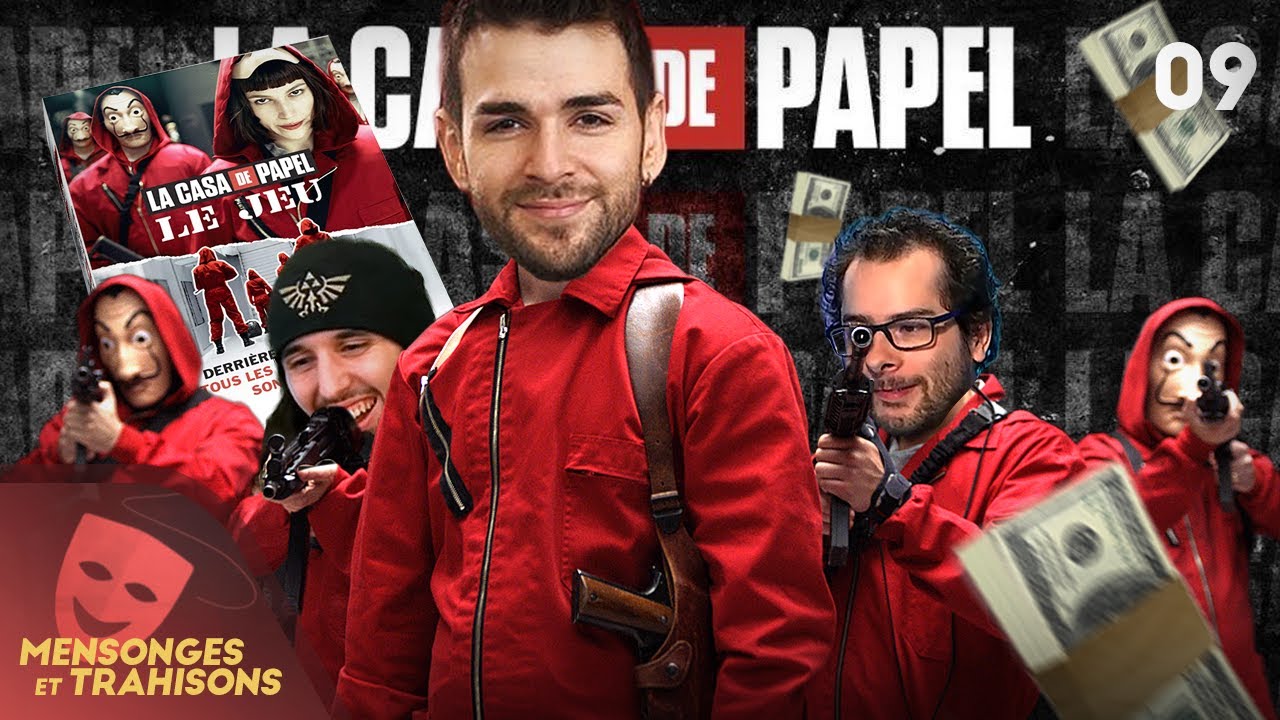 On test le jeu Casa de Papel ! | Mensonges & Trahisons #09