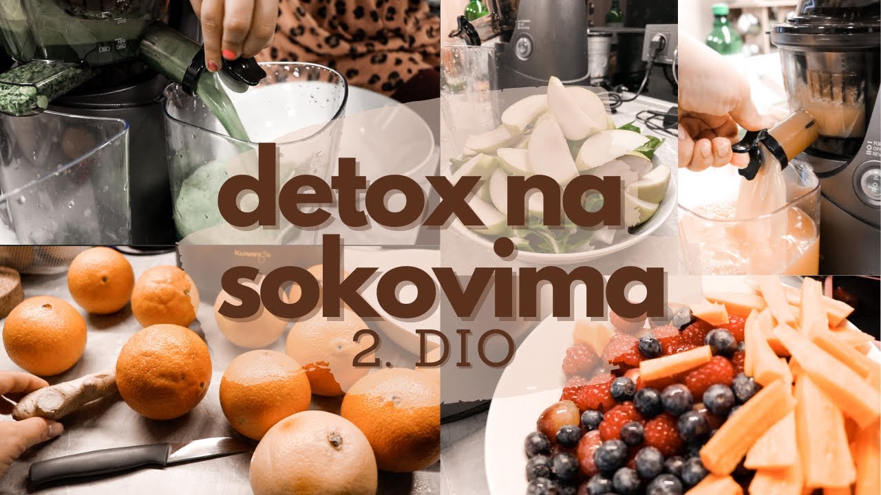 DETOX NA SOKOVIMA (2. DIO) | IZAZOV 5 dana pijem samo sok | IZVRSNO ISKUSTVO | VLOG
