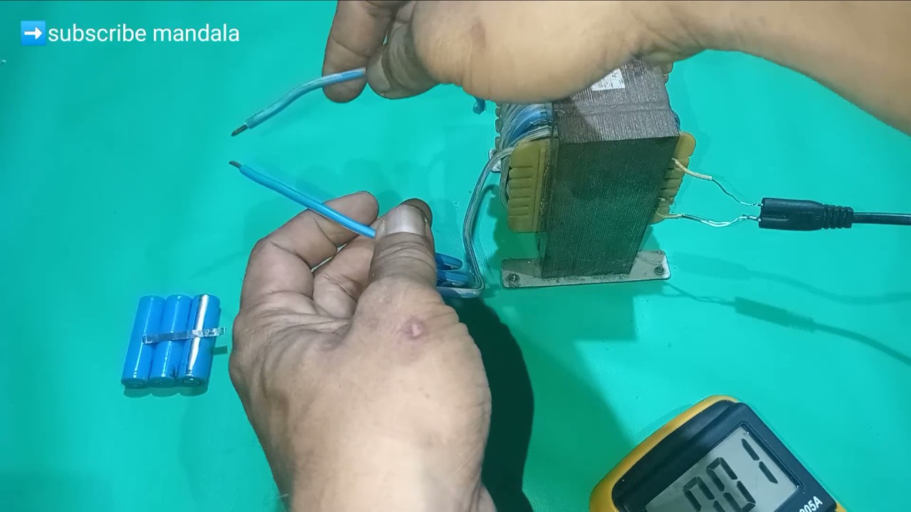 cara membuat SPOT WELDER dari trafo UPS 1200 WATT