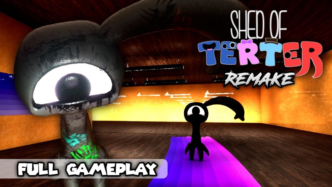 SHED OF TERTER 1 (REMAKE) FULL GAMEPLAY - New Banban Fangame