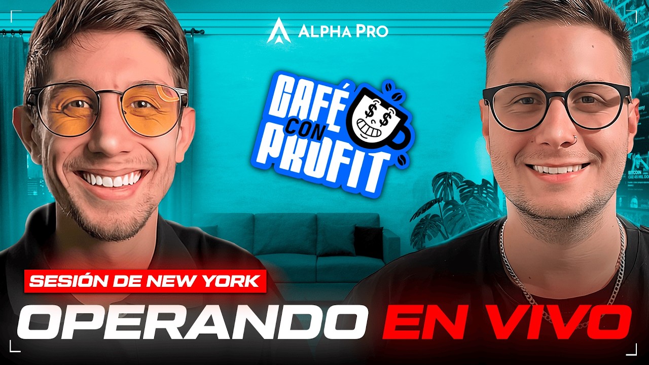 🔴 CAFE CON PROFIT Forex Trading NY Session 🧠 | #Q&AconAlpha
