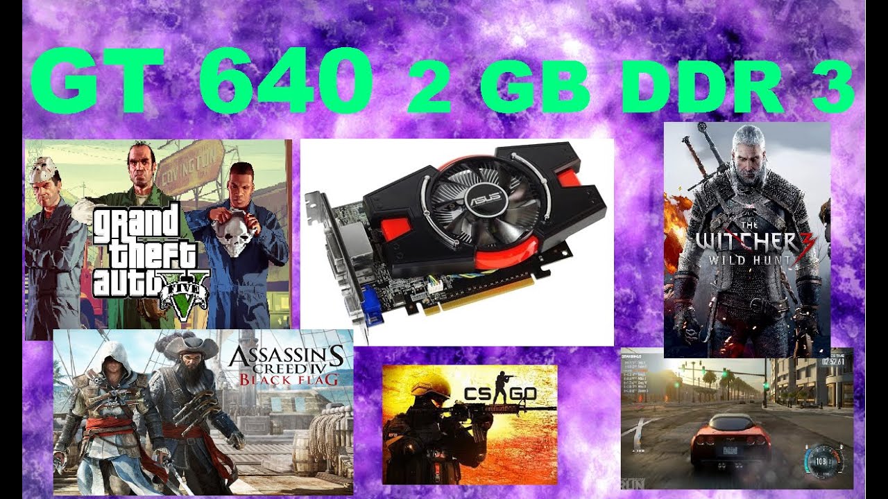 GT 640 на 2 ГБ GDDR3 in Games 🤔