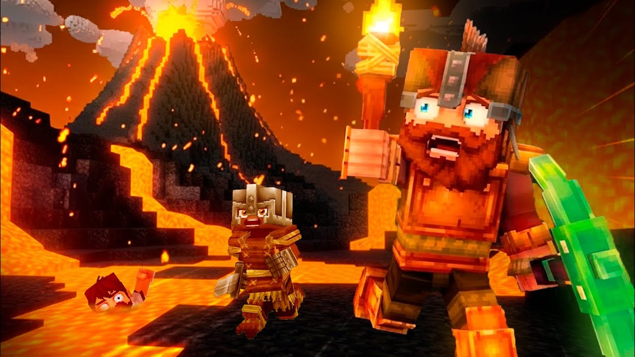 EXPLORÁMOS O MAIOR VULCÃO DA ILHA (péssima ideia) - wuant no Hytale (Episódio 2)