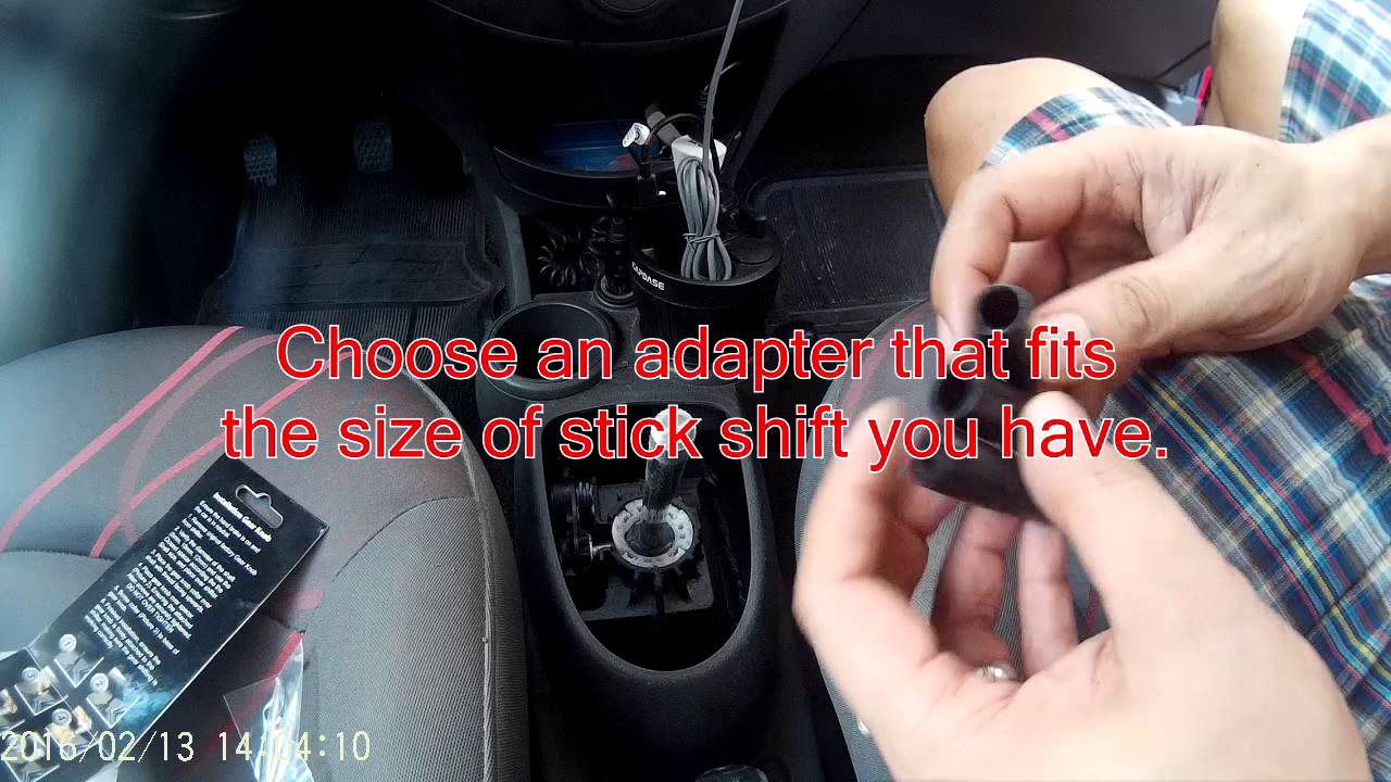 Install New Stick Shift Knob for Chevy Spark