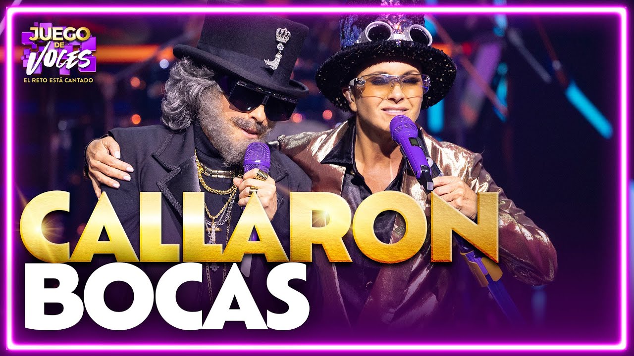 ¿HOMENAJE? 😂 Lucero y Yuri se TRANSFORMARON en Emmanuel y Mijares | Juego de Voces 2025