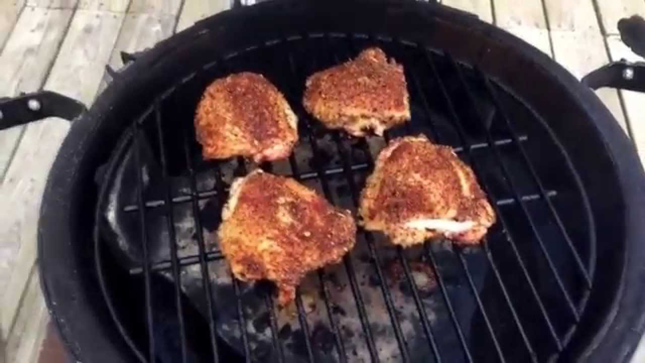 How to Grill Chicken Thighs on The Big Green Egg