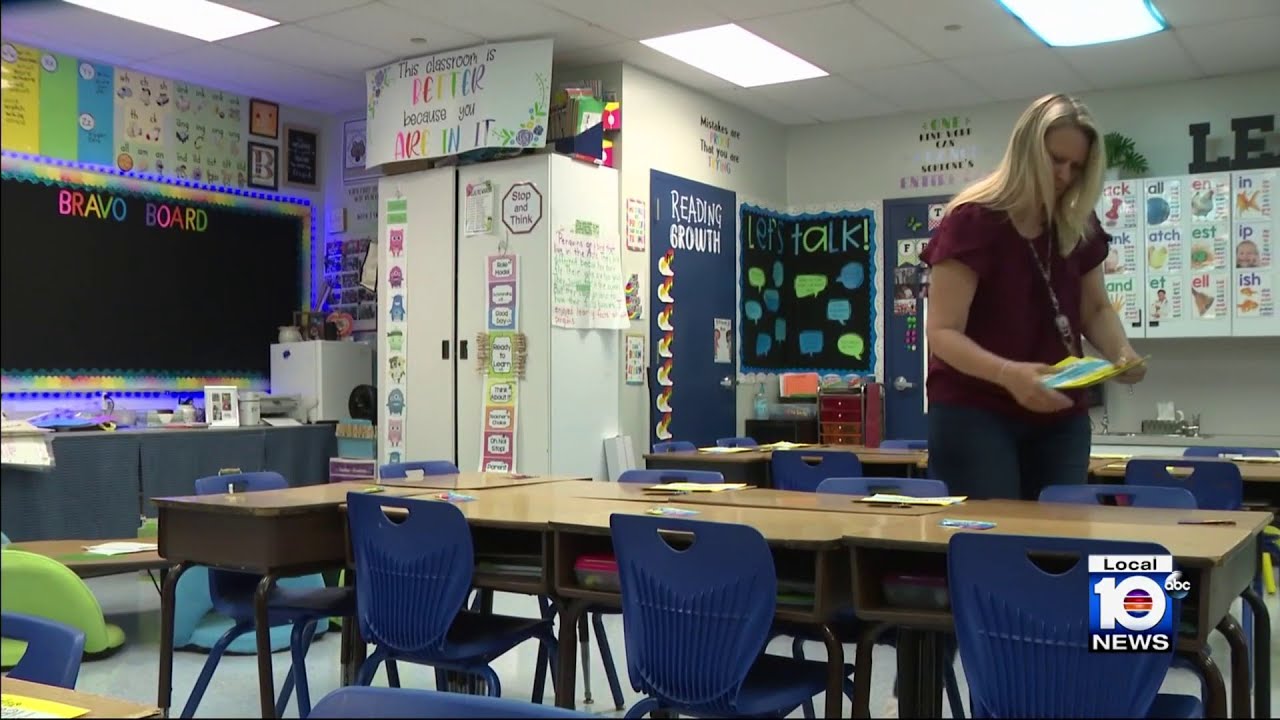 Margate Elementary School teachers preparing for first day of class