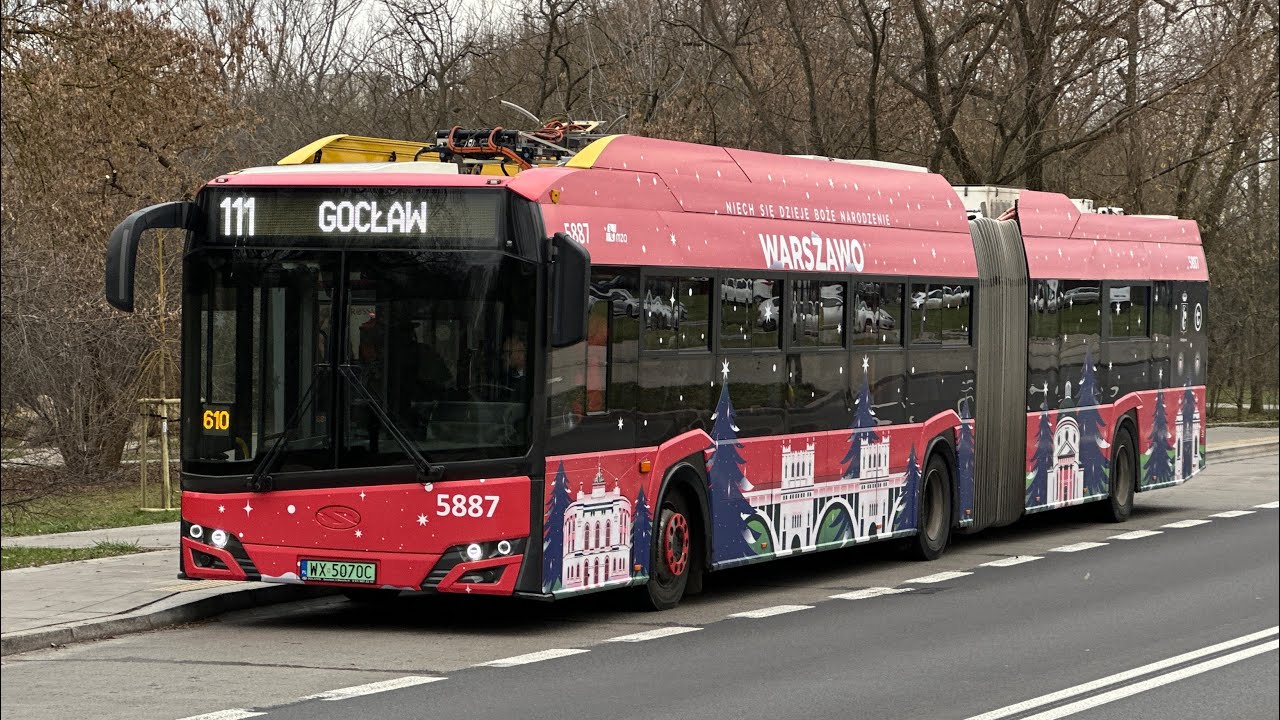 Solaris Urbino 18 IV electric #5887 MZA Warszawa [🚍111]