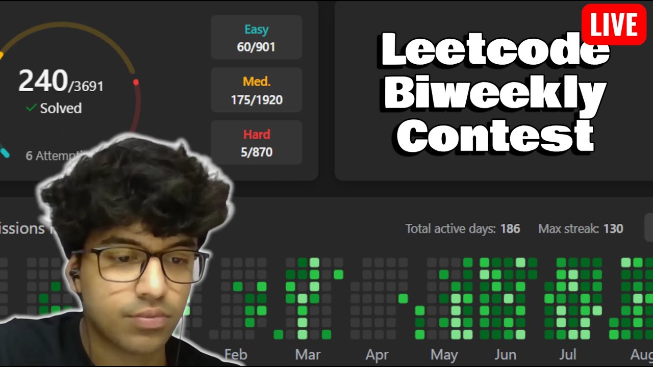 Leetcode weekly contest 476 | Live Attempt | Code hidden until contest ends!