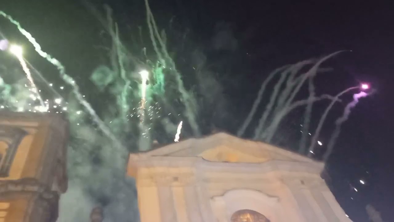 Incendio del campanile 2022 Basilica di San Tammaro Grumo Nevano(Na)