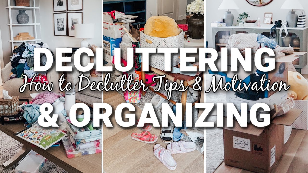 CLEAN UP, DECLUTTER & ORGANIZE 2025 | DECLUTTERING & ORGANIZING | HOW TO DECLUTTER TIPS & MOTIVATION