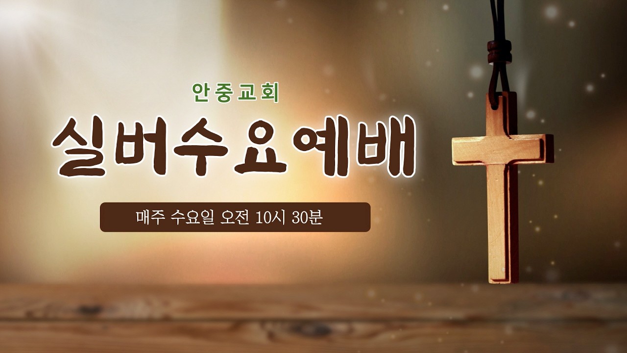2026년 2월25일(수) 안중교회  실버수요예배