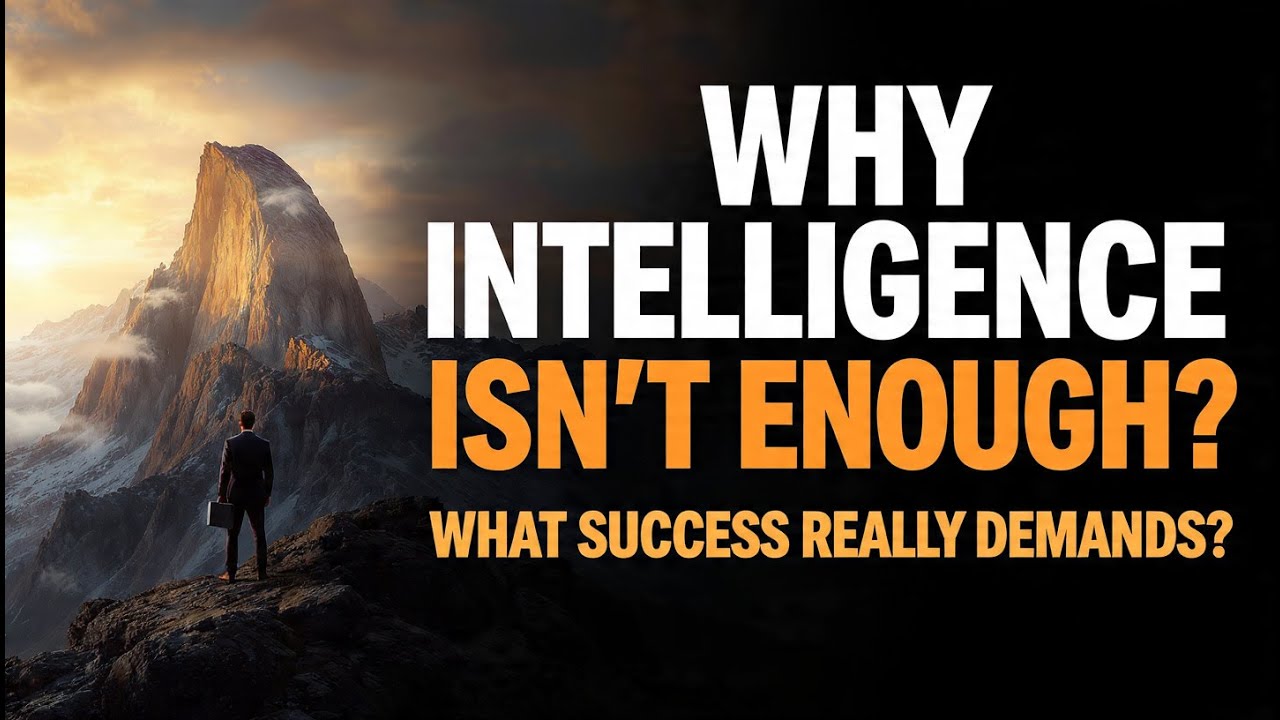 Why Intelligence Isn’t Enough? What success really demands?
