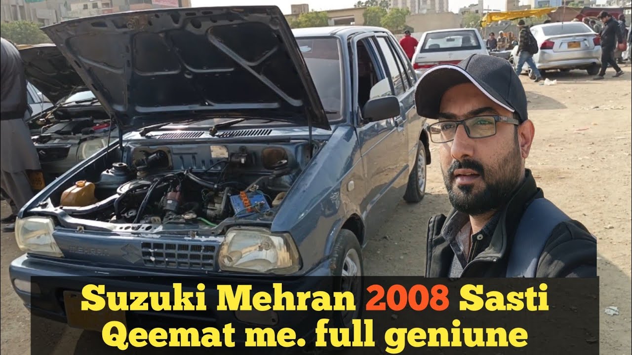 Suzuki Mehran Demand in Karachi | Sunday Car Bazar Vlog 2026