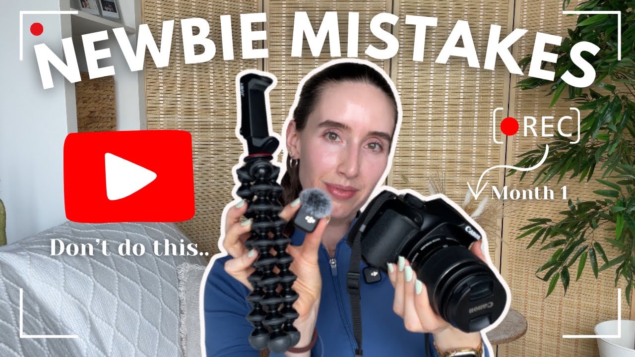 4 Beginner Youtube Mistakes to Avoid | What I Wish I Knew Sooner