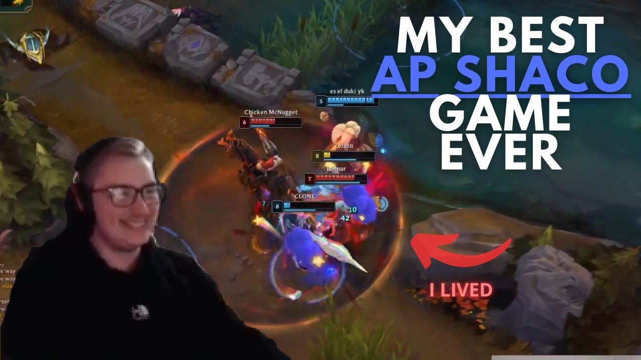 My BEST AP Shaco game EVER! Full game