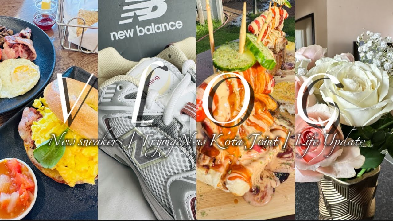 VLOG: Breakfast Date | New Sneaker | Trying New Kota Joint | Life Update | Flower Arrangement