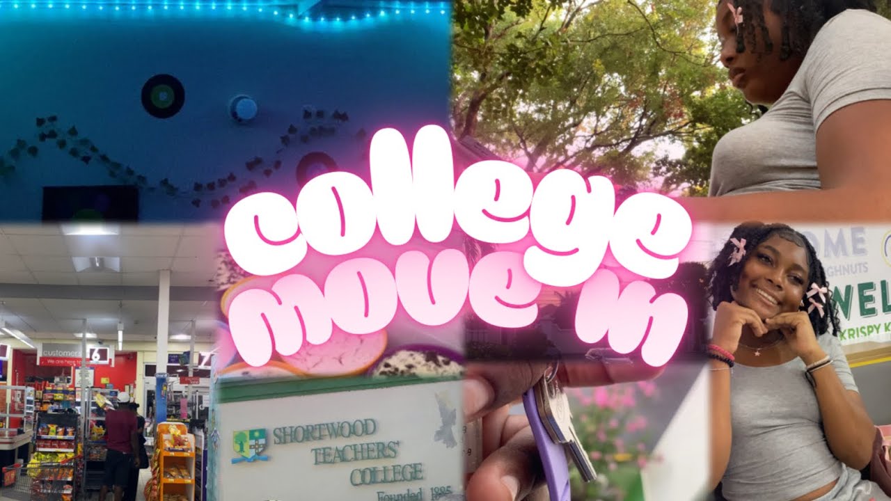 College move-in, First day of college, First video, Vlog