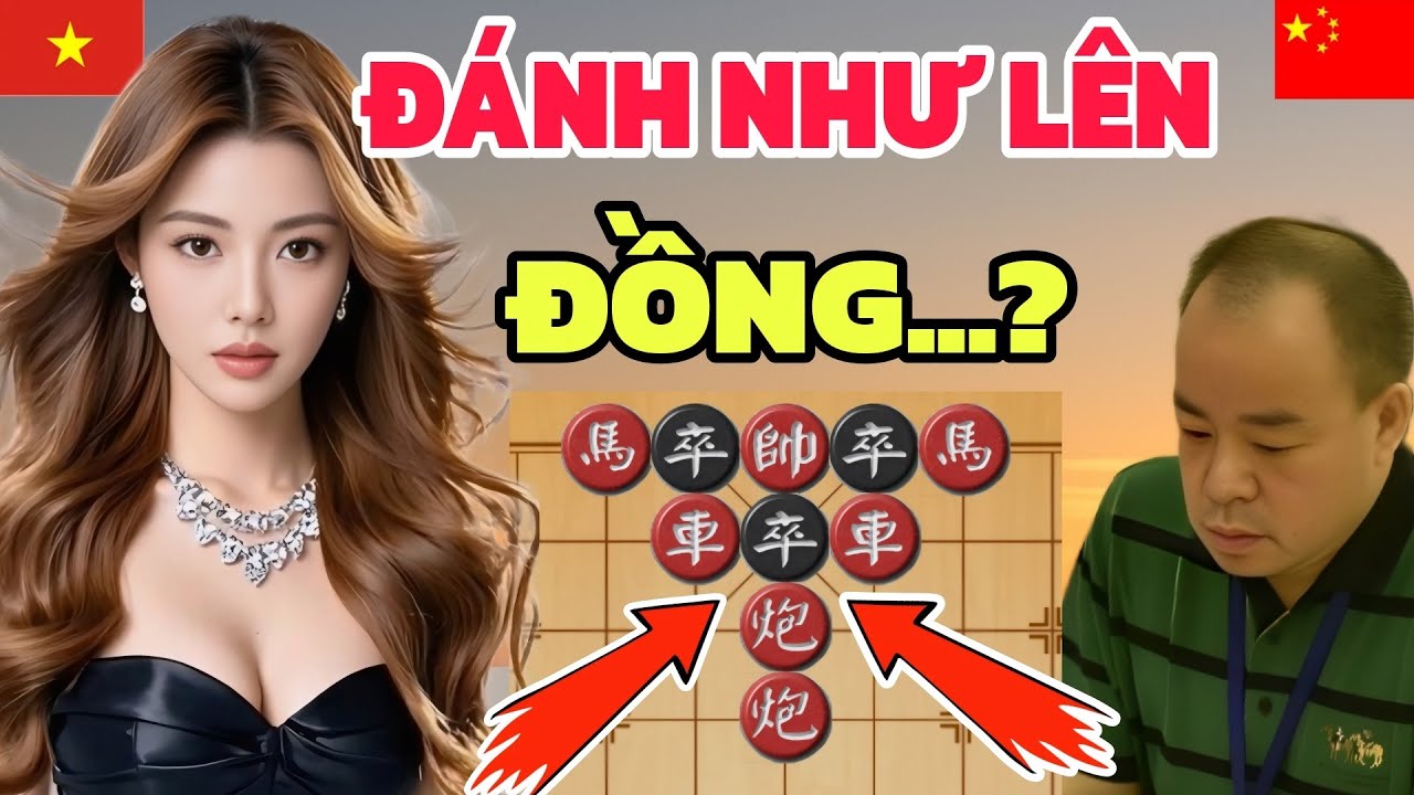 CỜ TƯỚNG | ĂN CON XE TƯỞNG DỄ NUỐT NÀO NGỜ GÁI VIỆT TUNG ĐÒN CHINA SỢ HÃI