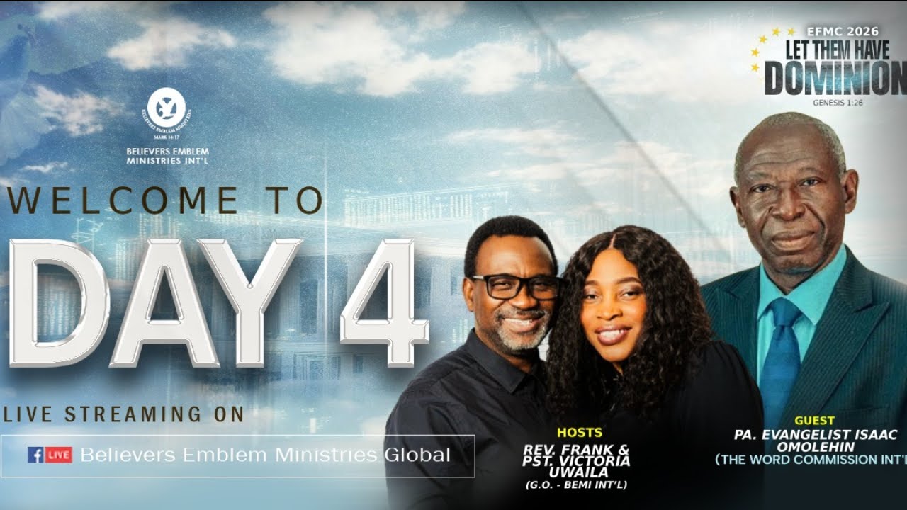 Day 4 – FINAL SESSION | Let Them Have Dominion | Genesis 1:26