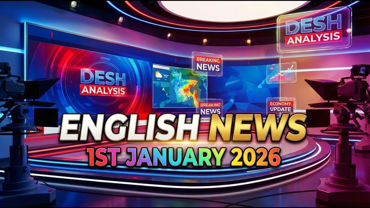 English News 1st January 2026 #deshanalysis #englishnews# english# englishvideos #viralnews