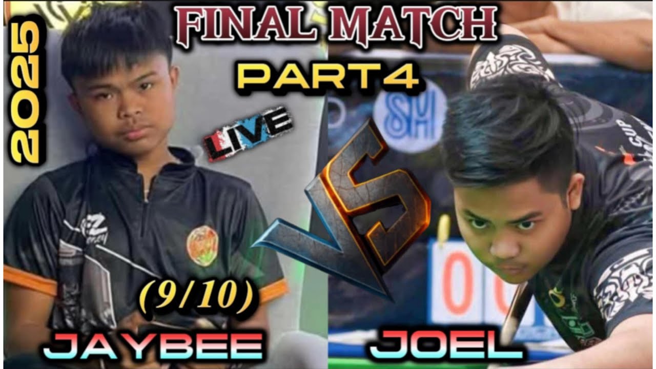 JAYBEE SUCAL (9/10) 🆚 JOEL BAGO.. PART4.. Live..2025🔥👊