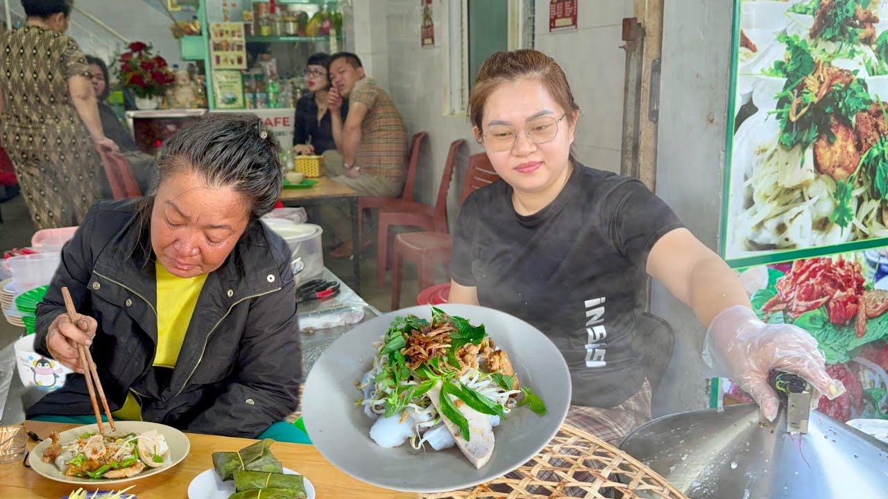 Quán Bánh Cuốn Nóng Nha Trang | Hậu Vô Gia Cư Được Ăn Sáng Tử Tế 