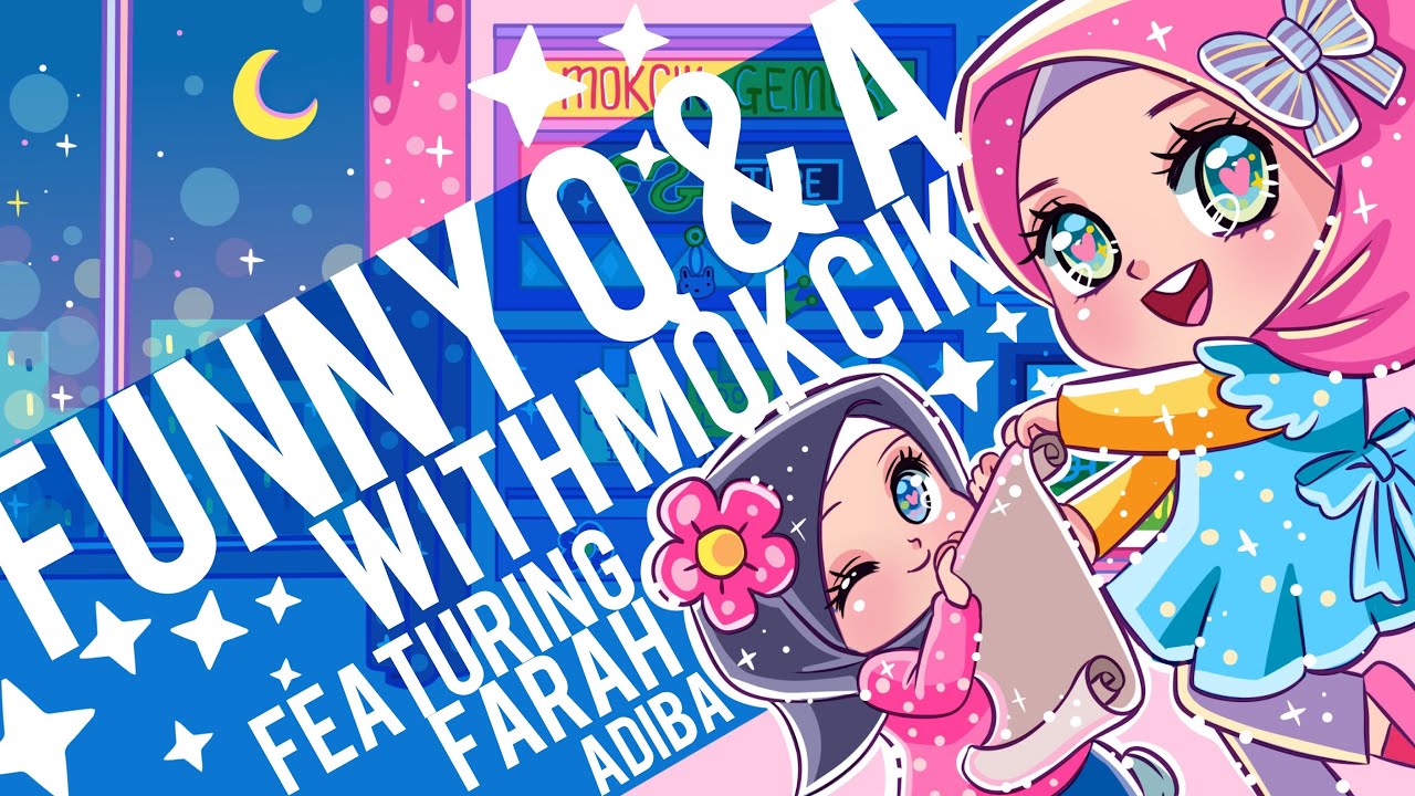 Funny Q&A with Mokcik ft Farah Adiba