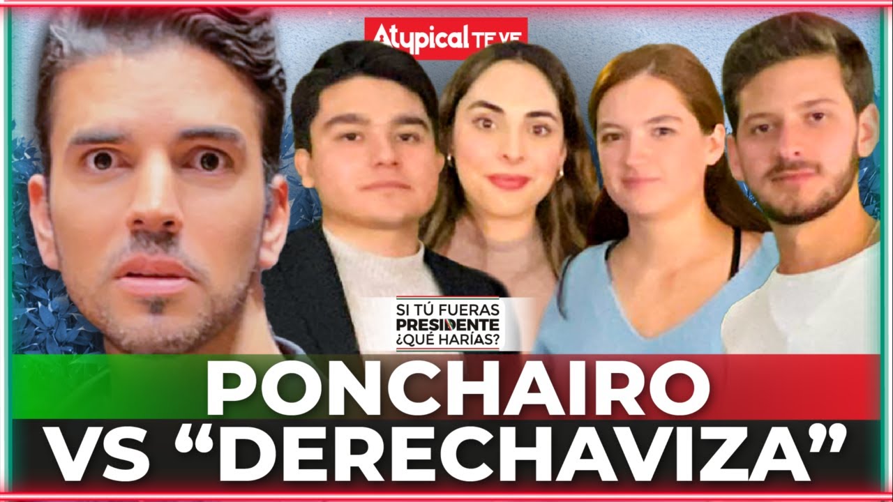 🔥Atypical ARDE: Jóvenes Atypical dejan CALLADO a Poncho Gutiérrez 🤣 | Si tú fueras Presidente