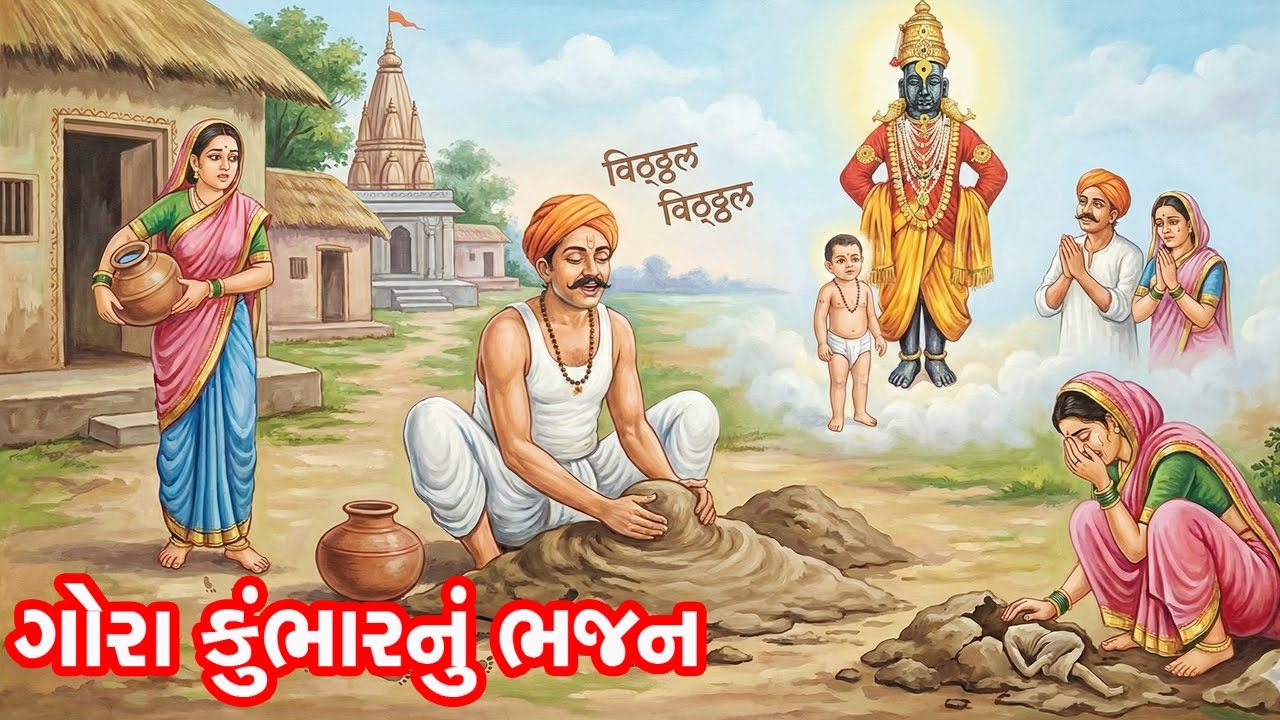 ૧૦૦ વરસ જુનું ભજન || પંઢરપુરને પાદરે || ગોરા કુંભારનું ભજન || ભજન લખ્યું છે || pandharpur ne padre