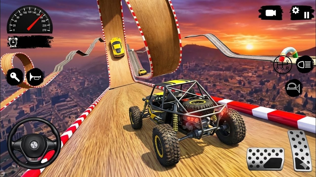 🟥 Mega Monster Truck Simulator – Extreme Offroad Drive #monstertruck 