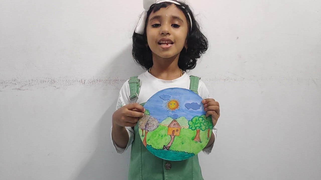 EVS working model (English)/Day and night working model/Class 1 CBSE/Science exhibition
