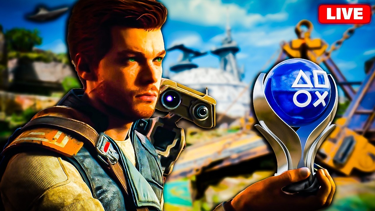 🔴STREAM DOESNT END UNTILL I PLATINUM - Star Wars Jedi Survivor.