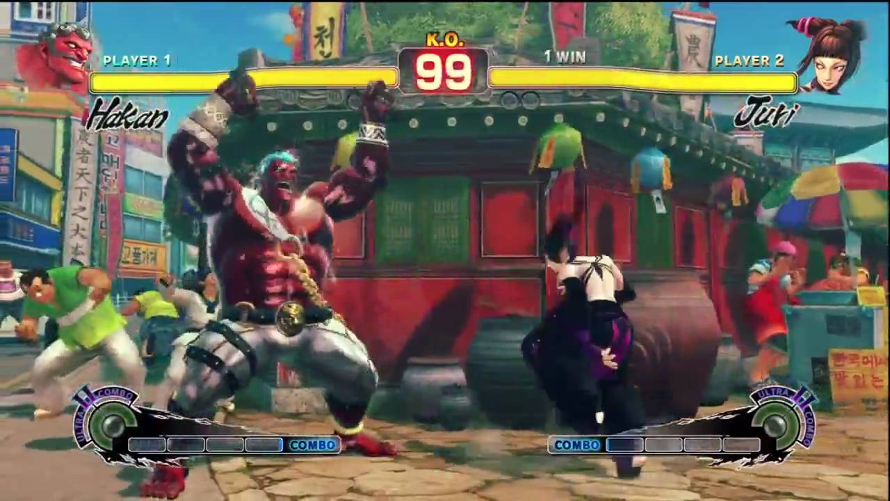 Super Street Fighter IV 'Hakan vs Juri #2 Gameplay' TRUE-HD QUALITY