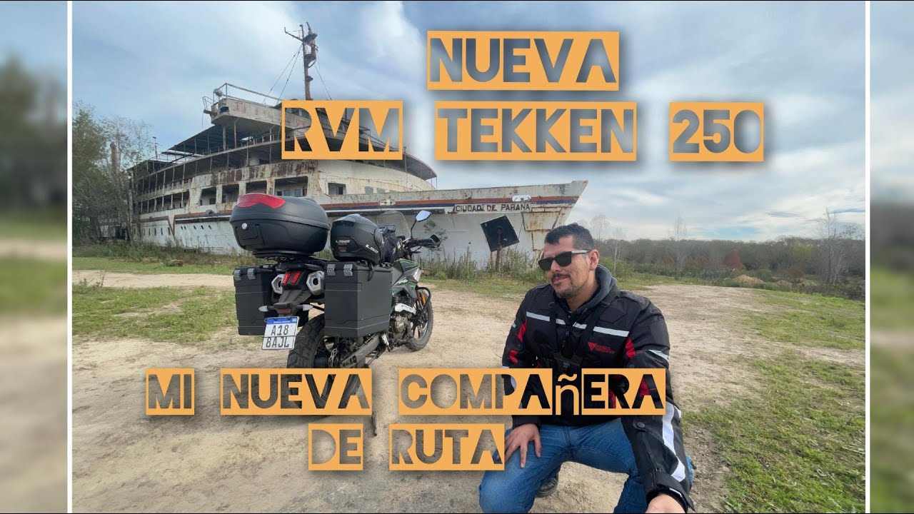 Así es la Nueva Tekken 250 de RVM. Impresionantes cambios. Test drive y review