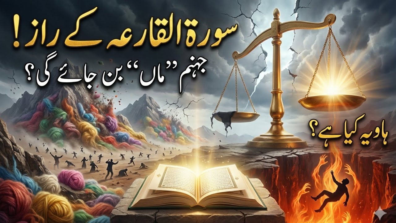 Surah Al-Qariah | Jahannam Gunahgar ki Maa banegi? | Hawiyah Kia Hai | Qayamat Ka Din | Sialvi TV