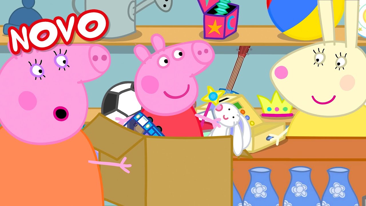 Peppa Pig Português Brasil | Bazar Beneficente | NOVO Contos da Peppa Pig