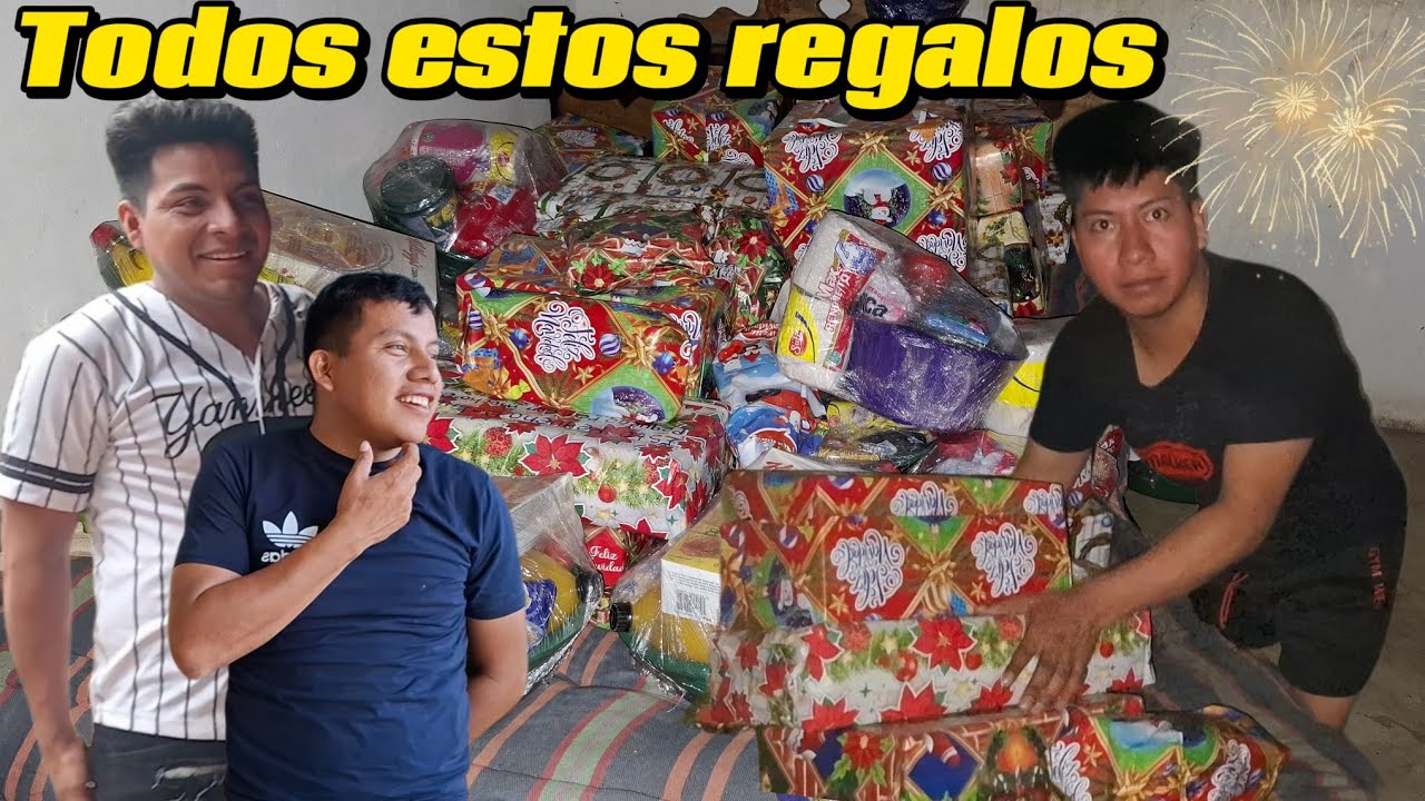 ❤️Rigoberto No podia Creerlo😱Todos Estos Regalos para toda la Familia😱