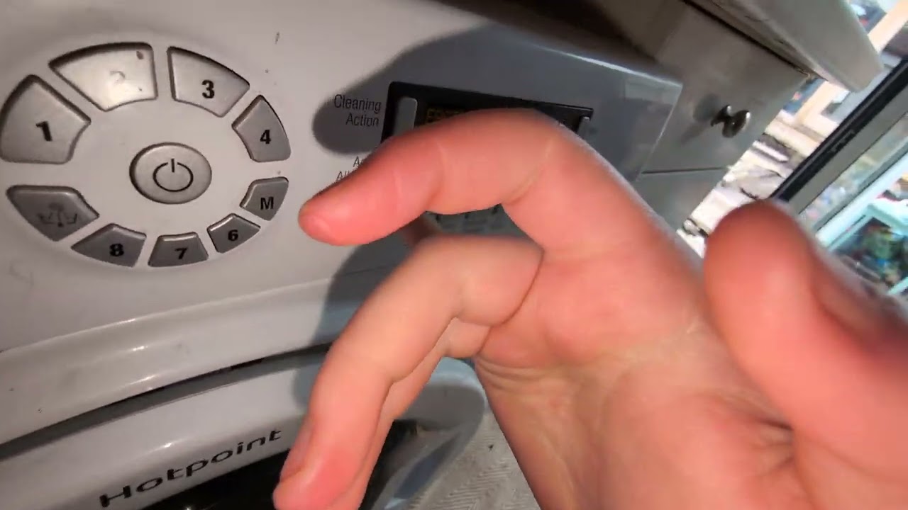 Hotpoint wmjld943 programs and options (as best as I can) - glitchy buttons