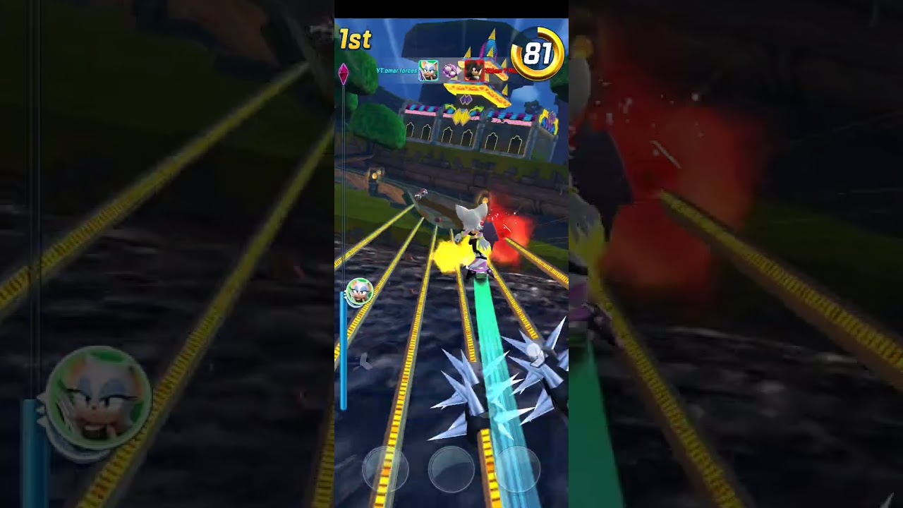 Sonic Forces speed battle rinders rouge