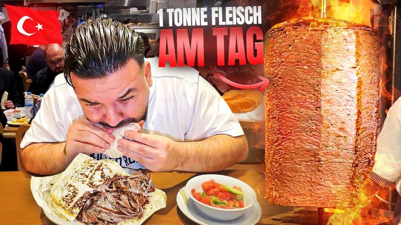 THE BEST DONER CURRENTLY IN ISTANBUL 🇹🇷 | 1 TON OF MEAT A DAY 😳