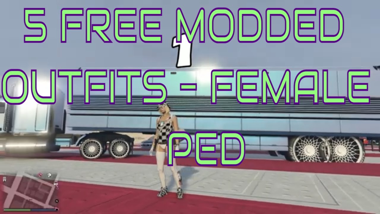 🦺 5 FEMALE PED OUTFITS 🦺 GTA V ONLINE - 5 FREE OUTFITS - 🔽 ALL LINKS IN DESCRIPTION 🔽 SAVE WIZARD