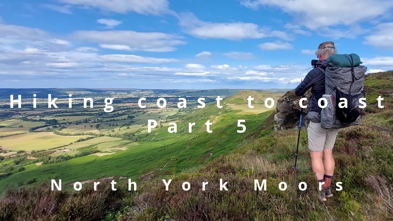 Hiking and camping along Englands coast to coast trail part 5. Richmond - Chop Gate