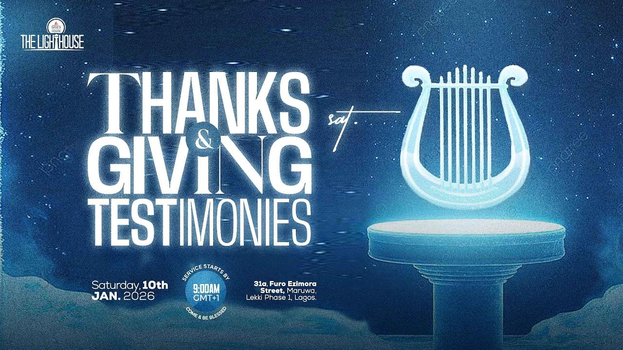 Thanksgiving & Testimony Saturday