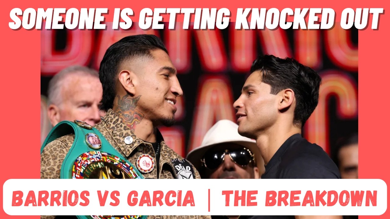 Mario Barrios Vs Ryan Garcia Breakdown And Prediction!