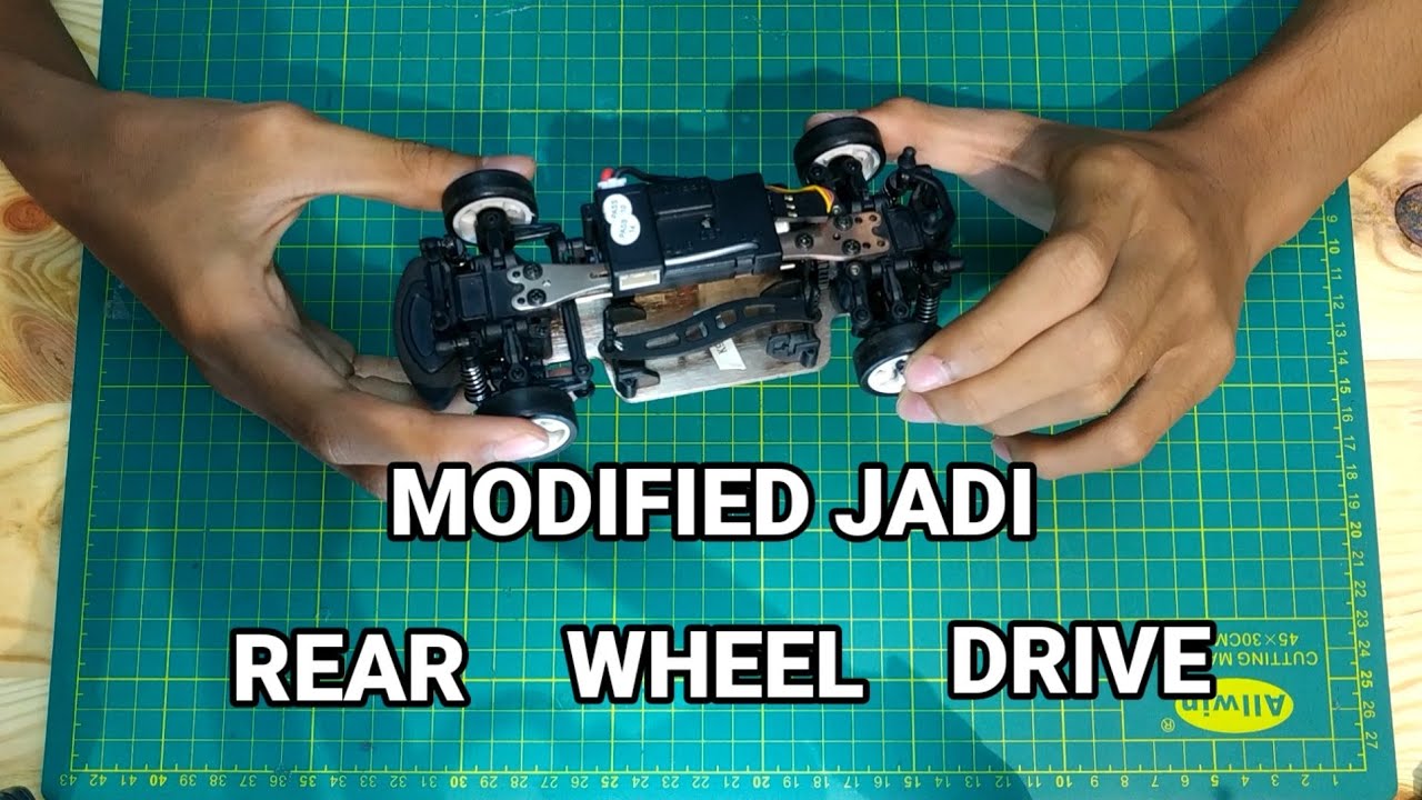 WLTOYS K969 4WD RC Drift Modified Jadi RWD